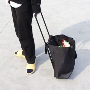 [몽트노블]이동식 접이식 휴대용 방수 마트 장바구니 핸드카트 캐리어