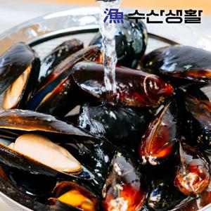 [수산생활] 국내산 남해안 3차 고압세척한 다듬이홍합 5kg