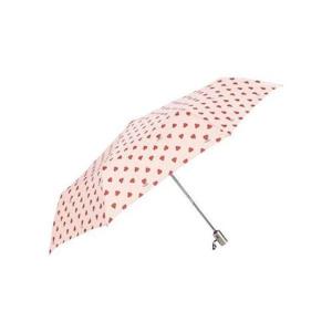 갤러리아_[JAUM2F004P2] 핑크 쁘띠패턴 3단자동 양산 겸용 우산