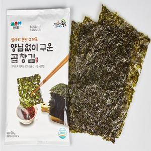 완도맘 양념없이 구운 곱창김 20gx10봉 맛보장