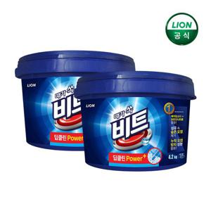 비트 딥클린 가루세제 4.2kg 바스켓 x 2개/겸용