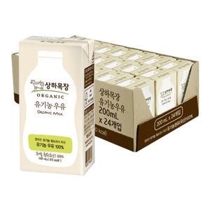 상하목장 유기농 우유 200ml X 24팩