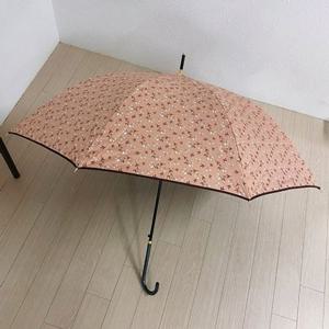 [애슬릿] 꽃 패턴 암막 코팅 자외선 차단 큰 양산 우산