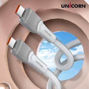 유니콘 USB C to C타입 100W초고속 충전 데이터 케이블 PLC-1M100W