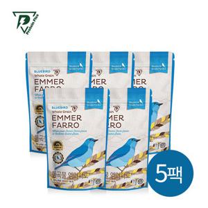 통곡물 엠머파로 USDA인증 100% 원료 고대곡물 파로 쌀 Whole Grain Farro 300g x 5봉