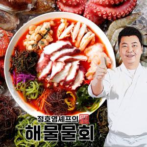 [NEW]정호영셰프 해물물회 160g x 6팩 + 소스 340g x 6팩