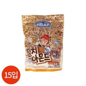 갤러리아_HBAF 바프 멸치 아몬드 30g x 15입