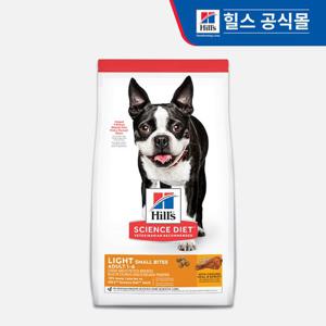 힐스 강아지사료 어덜트 라이트 스몰바이트 6.8kg