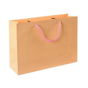 도트 종이쇼핑백(37.5x27.5cm)/ 선물포장 종이가방