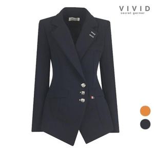 [비비드시크릿가너]VIVID 여성 잇츠2 소매배색 가을겨울 정장 자켓