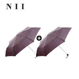[NII] 4단 체리미니 우산 1+1