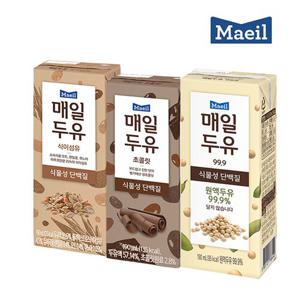 [매일두유] 매일두유 99.9 초콜릿 190mlX24팩 택1