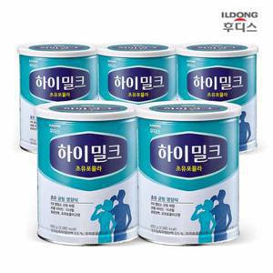 후디스 하이밀크 초유 균형영양식(성인분유) 5캔 (600g)