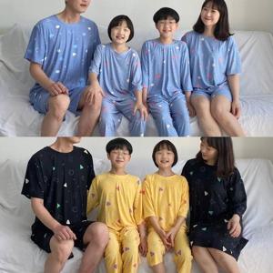 [폭스클럽] 유나이스냉감 여름파자마빅사이즈가족잠옷