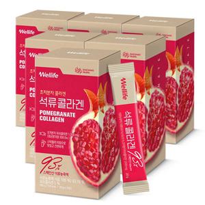 [대상웰라이프] 초저분자 석류콜라겐300g (20gx15포) 5박스