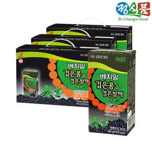 [정식품]베지밀 검은콩과 검은참깨 두유 190ml × 72팩