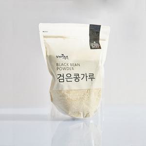 [자연맛남 콩가루] 전주시 검은콩가루 쥐눈이콩가루 500g x 2팩(총1kg)