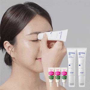 ♥더블기획/눈가맞춤 포인트괄사♥CKD 레티날4X 괄사 아이크림 30ml 본품+30ml 리필+콜라겐크림 5ml*2