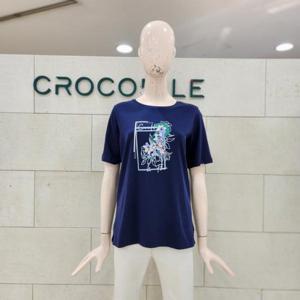 [크로커다일레이디]여름 원포인트 면폴리 티셔츠 B