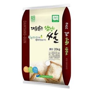 [담양농협] 23년산 햅쌀 대숲맑은담양쌀 무농약쌀 20kg