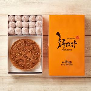 [작심밀도]산지직송 천안호두과자 + 호두파이세트(대) / 선물용