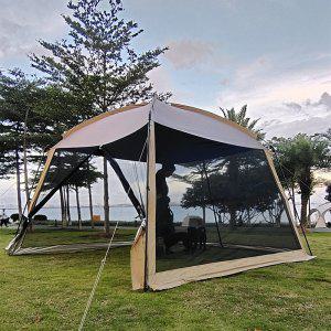 원터치 모기장 텐트 야외 방충망 해충방지 대형 천막