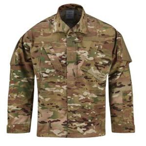 US 군복상의 OCP 스콜피언 상의자켓 100 군복 자켓 작업복 유니폼 MADE IN USA