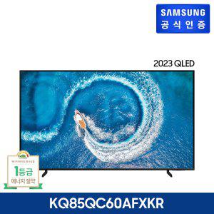 [삼성전자 가전] [85] 삼성 QLED TV 214cm+사운드바 [KQ85QC60AFXKR/KQ85QC60