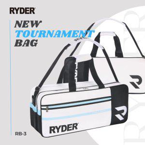 라이더 RYDER 2024RB-3 2단 가방 토너먼트백 배드민턴 스쿼시 테니스 라켓백 2024RB-3