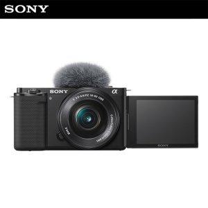 Sony #공식대리점 미러리스 브이로그 카메라 ZV-E10L (SELP1650 파워 줌렌즈킷)