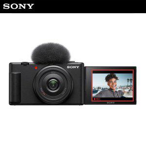 Sony #공식대리점 브이로그 디지털 카메라 ZV-1F 블랙 (Eye AF / 크리에이트브룩 / 스위블 LCD)