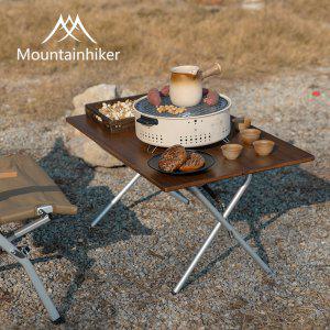 마운틴하이커 캠핑 원액션 우드 테이블 접이식 경량 테이블