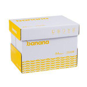 복사용지A4 80g 500매x5권 BOX 바나나 한국제지