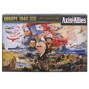 Hasbro Gaming Avalon Hill Axis & Allies Europe 1940 제2차 세계 대전 전략 보드 게임, 엑스트라 라지 게