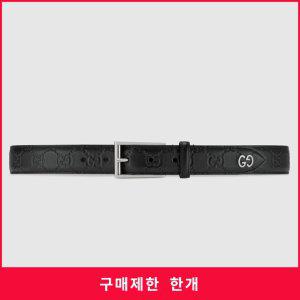 구찌 남성 벨트 Gucci 시그니처 belt GG detail 474311-CWC1N-1000 너비4cm
