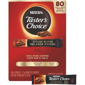 Nescafe Taster's Choice House 네스카페 테이스터스 초이스 하우스 미디움 라이트 인스턴트 커피 80개