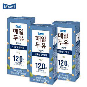 매일두유 고단백 190mlx12팩/식물성단백질/저당