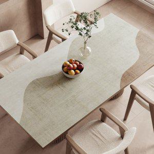 실리콘식탁보 매트 북유럽 가정용 주방 보 바닥 책상 테이블 식탁깔개 탁자보 대형