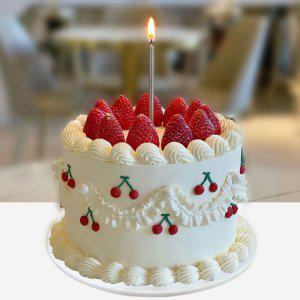 생일 케이크 모형 웨딩 촬영용 가짜 케잌 인테리어 소품 샘플 플라스틱 기념일