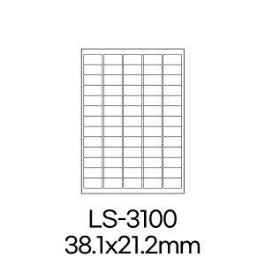 폼텍 라벨 LS-3100 100매 흰색 라벨지 A4 스티커 원형 제작 인쇄 바코드 우편 용지 폼택