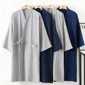 기모노 잠옷 일본 유카타 샤워 가운 호텔 커플 잠옷