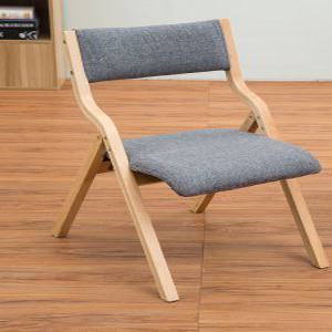 가정용 고급 접이식 간의 교회 행사용 패브릭 의자 원목 북유럽