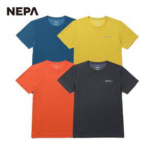 네파 남성 비아 메쉬 반팔 라운드 티셔츠 7H35322