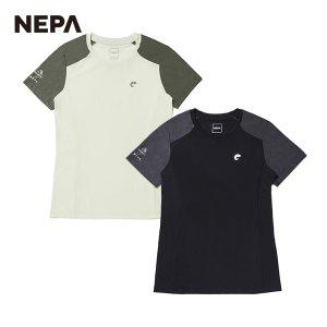 네파 여성 마운틴 폴라텍 반팔 라운드 티셔츠 7H45302