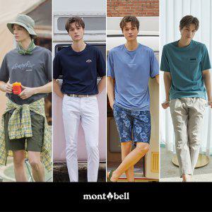 [몽벨(montbell)] (몽벨) 24SS 남성 썸머 티셔츠 4종