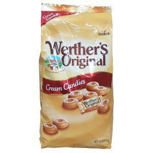 웨덜스 오리지날 크림 버터 캔디 1000g Werthers 사탕
