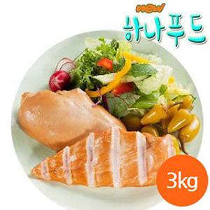 하나푸드 마테차숙성 훈제 닭가슴살 3kg(200g x 15팩)