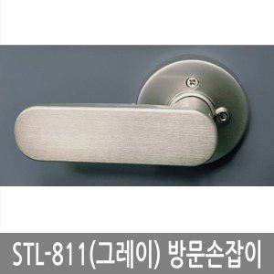 STL-811(버튼) 방문손잡이 문고리 나무문도어락