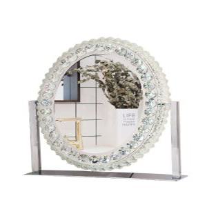 럭셔리 크리스탈 LED 조명 거울 탁상거울 공주거울 매장용 화장대 모던 디자인