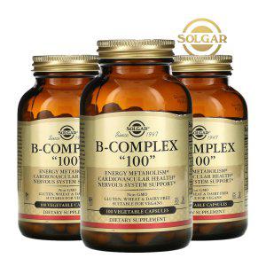 솔가 비타민B 컴플렉스 100 복합비타민비 100캡슐 X3 엽산 비오틴